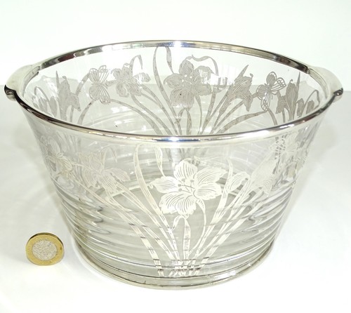 Sterling silver glass fruit - silver, &