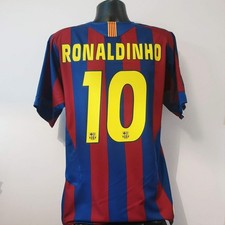 RONALDINHO 10 Barcelona Shirt