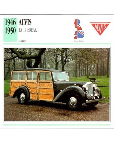 Alvis shooting brake - ta, 14