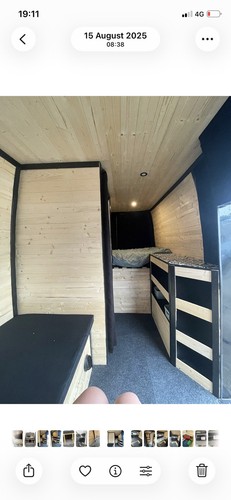 Campervan home build - home, mercedes