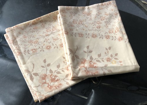 Vintage pair pillow cases - vintage, of