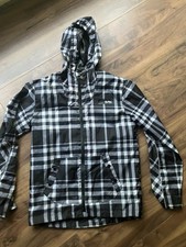 GIO-GOi Nova Check Designer Waterproof Jacket Size Medium In Vgc