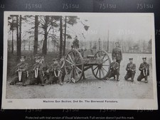 Machine Gun Section, 2nd Bn. The Sherwood Foresters. Gale & Polden