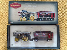 Corgi vintage glory of steam 1:50 Fowler Showmans "Onward" Le Mont Blanc Caravan