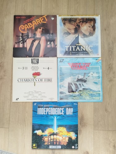 Job lot laserdiscs - lot,