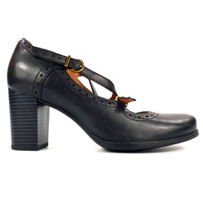 Clarks Mary Jane Heels Black