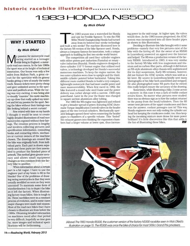1983 honda ns500 - 1983, rs500