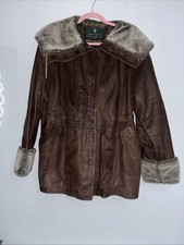 Lakeland Women’s Brown Real Leather Jacket Size 16