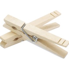 Wood Natural Clothespins