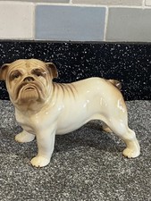 Vintage Melaware Porcelain Ceramic Bulldog
