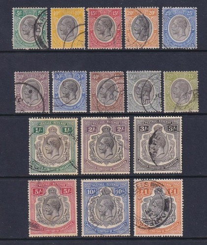 Tanganyika stamps 1927 set - tanganyika, stamps,