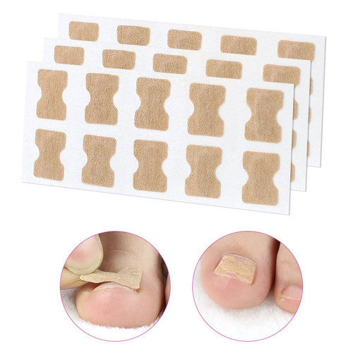50pcs set glue free toenail - 50pcs,