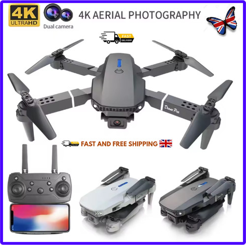 Drone pro 3 batteries - hd,