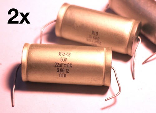 22uf 63v petp axial film - 2x,