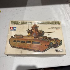 Tamiya 1/35 British Infantry Tank MK11 Matilda  Rare kit, Vintage