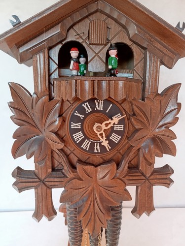 Musical cuckoo clock - clock, with