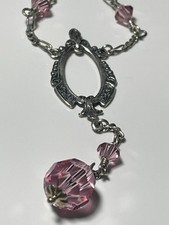 Vintage rosary style sterling