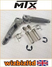Kawasaki ZRX 1100 1997-2005 [MTX Front Silver Replacement Footrests]