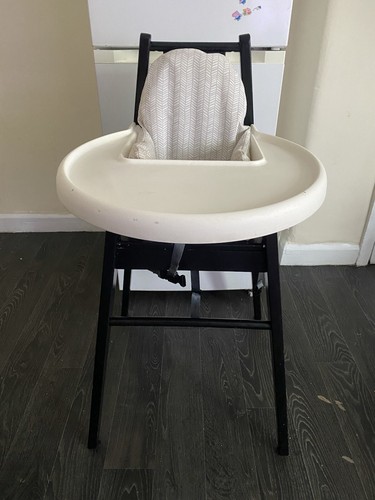 Ikea wooden high chair - ikea,