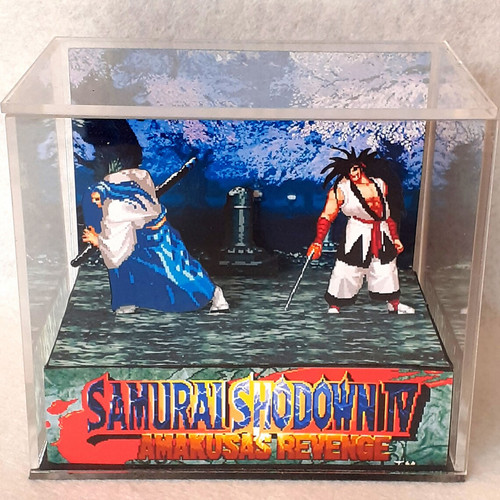 Samurai shodown diorama - samurai,