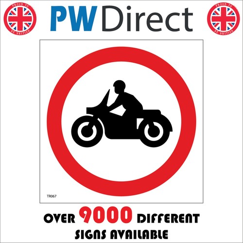 Sign motor bikes - no,