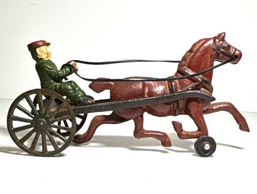 Vintage cast iron - iron, horse