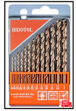 13 PCS Cobalt Drill Bit Set
