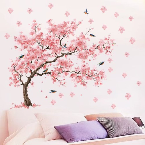 Large pink cherry blossom - pink, tree