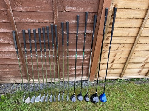 Golf club set with - /, tees