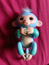 Fingerlings Monkey Charlie 2 Tone Working Order Blue Baby Monkey