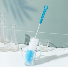 Long Handle Bottle Cleaner Cleaning Brush Cup Inwall Scrubbing Tool DishWasher..