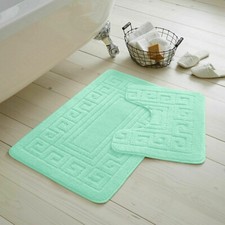 JACQUARD GREEK STYLE BATH MAT