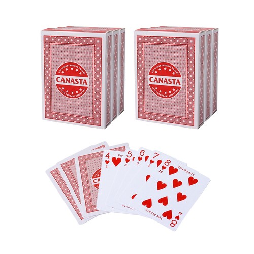 Dack canasta playing - 6-dack,