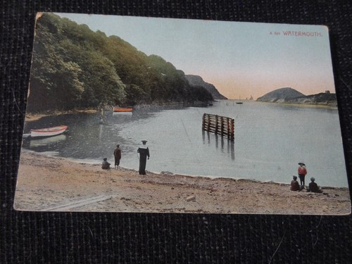 Watermouth postcard ilfracombe - watermouth,