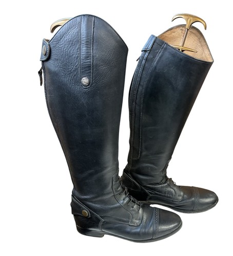 Mark todd long leather riding - mark,