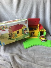 Vintage Dekkertoys Noddy’s Toytown House Playset & Figures With Box 1992