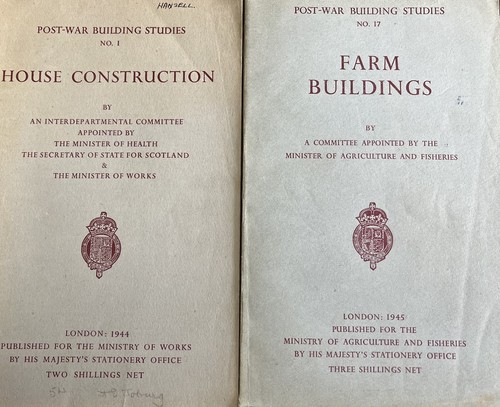 Post war building studies - war,