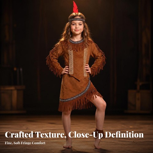 Fringe dress costume - fringe,
