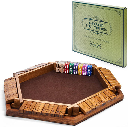 Shut the box dice - dice, game