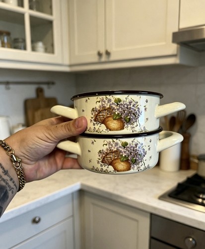 Vintage slovenian enamel mini - slovenian,