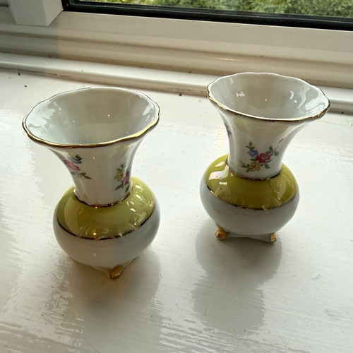 Vintage pair porcelain - vintage,