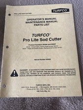 Turfco Pro Lite Sod Cutter