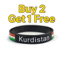 Kurdistan Flag Silicone