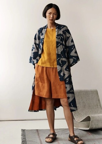 Toast linen shorts - toast,