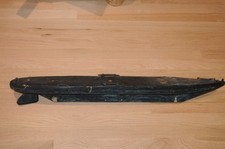 Vintage Folk Art Model Ship Boat Wood 38" By 6" Inches Old Screws Maritime Old$$