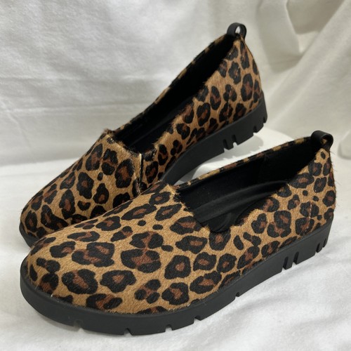 Leopard print small wedge - ,