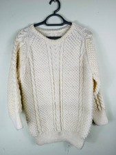 Hand Knitted Aran Pullover