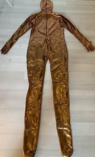 Bronze Latex Metallic Spandex