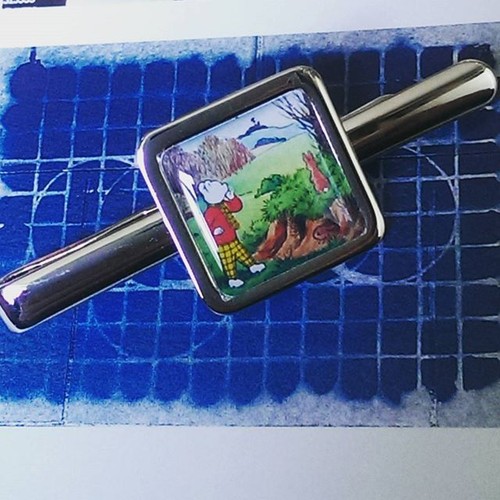 Unique rupert bear tie - rupert, clip
