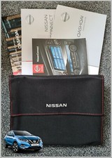 GENUINE NISSAN QASHQAI OWNERS MANUAL HANDBOOK NAVI AUDIO PACK J11 2017-2021